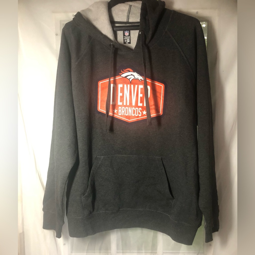 NFL Men’s 2XL Broncos Sweatshirt Hooded